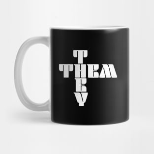 They Them Pronoun Mug